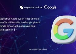 Tədrisdə yeni imkanlar: “Google” alətləri artıq “Rəqəmsal məktəb”də - <span class="color_red">VİDEO</span>