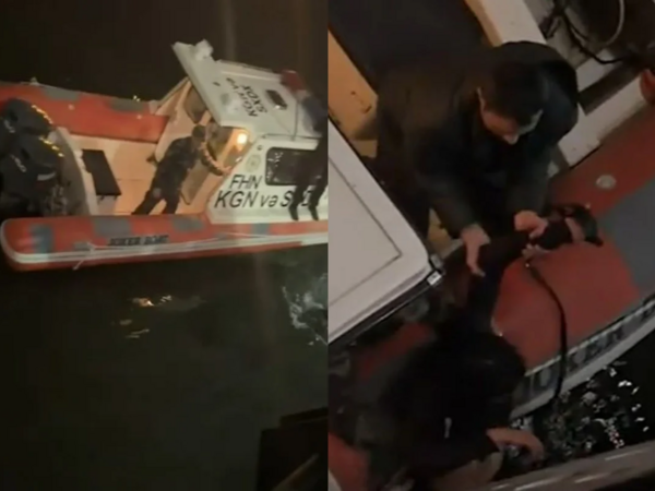 Bulvarda gənc qız son anda xilas edildi - <span class="color_red">VİDEO</span>