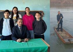 Azərbaycanda müəllim 33 ildir dərsə görün necə gedib-gəlir - <span class="color_red">VİDEO</span>