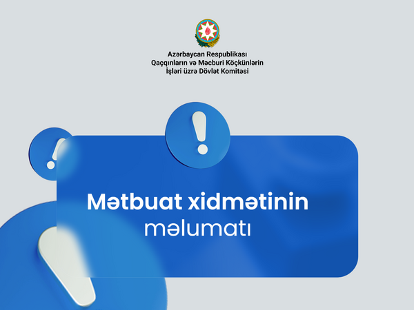 Dövlət Komitəsindən açıqlama: Sosial şəbəkədə yayılan iddialar əsassızdır