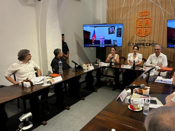 Meksikanın San Fransisko de Kampeçe şəhərində Bakı şəhərinin təqdimatı keçirilib - <span class="color_red">FOTO</span>