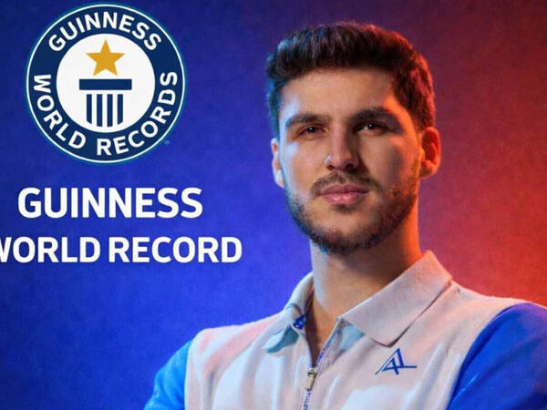 Azərbaycanlı stolüstü tennisçi "Ginnesin Rekordlar Kitabı"na düşüb