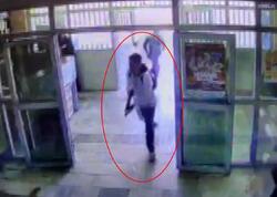 Məktəbə silahlı hücumun görüntüləri yayıldı - <span class="color_red">ANBAAN VİDEO</span>