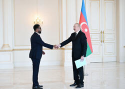 Prezident İlham Əliyev Somalinin Azərbaycana yeni təyin olunmuş səfirini qəbul edib - <span class="color_red">FOTO</span>