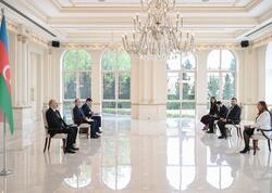 Prezident İlham Əliyev Kolumbiyanın Azərbaycanda yeni təyin olunmuş səfirini qəbul edib - VİDEO - FOTO