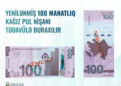 Yeni 100 manat belə OLACAQ