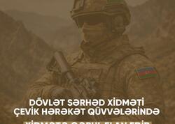 DSX Çevik Hərəkət Qüvvələrində xidmətə qəbul elan edir - <span class="color_red">VİDEO</span>