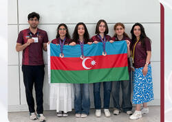 Azərbaycanlı qızlar EGMO 2026-dan 3 medalla qayıtdı - <span class="color_red">FOTO</span>