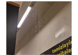 Bakıda məşhur supermarketi SU BASDI - <span class="color_red">VİDEO</span>
