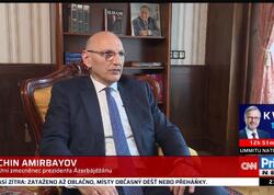 Elçin Əmirbəyov CNN Prima News-a müsahibə verdi - <span class="color_red">VİDEO</span>