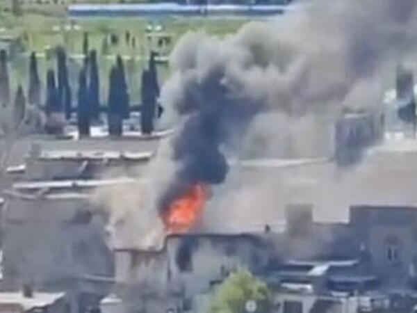 Yasamalda yanğın BAŞLADI - <span class="color_red">VİDEO - YENİLƏNİB</span>