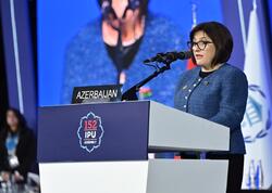 Sahibə Qafarova Parlamentlərarası İttifaqın 152-ci Assambleyasının iclasında çıxış edib - <span class="color_red">FOTO</span>