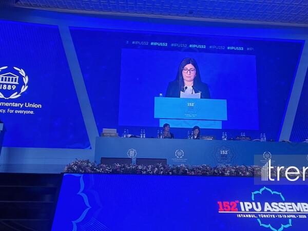 Sevil Mikayılova İstanbulda Qadın Parlamentarilər Bürosu və Forumunun iclasında çıxış edib - <span class="color_red">VİDEO - FOTO</span>