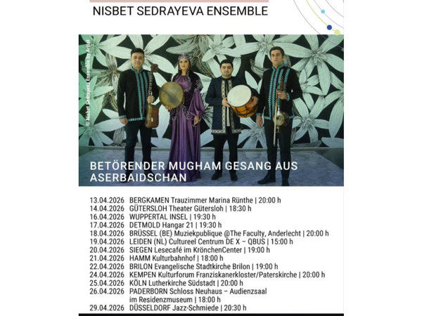 Azərbaycan muğamı Almaniyanı fəth edir