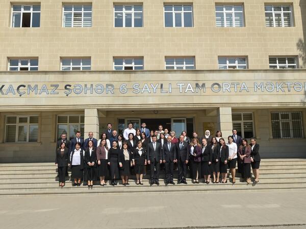 Emin Əmrullayev Xaçmazda tədris prosesi ilə tanış olub - <span class="color_red">FOTO</span>