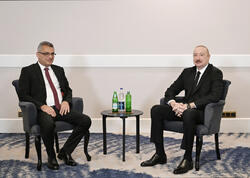 Azərbaycan Prezidenti İlham Əliyevin Antalyada Şimali Kipr Prezidenti ilə görüşü olub - <span class="color_red">FOTO</span>