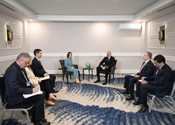 Prezident İlham Əliyevin Antalyada Moldova Prezidenti ilə görüşü olub - <span class="color_red">FOTO</span>