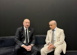 Prezident İlham Əliyev Antalya Diplomatiya Forumu çərçivəsində Pakistanın Baş naziri ilə görüşüb - FOTO