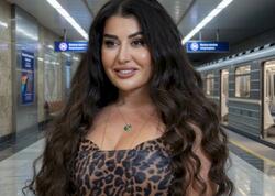 Rəqqasə Fatimə Bakı metrosunda görün neylədi - <span class="color_red">VİDEO</span>