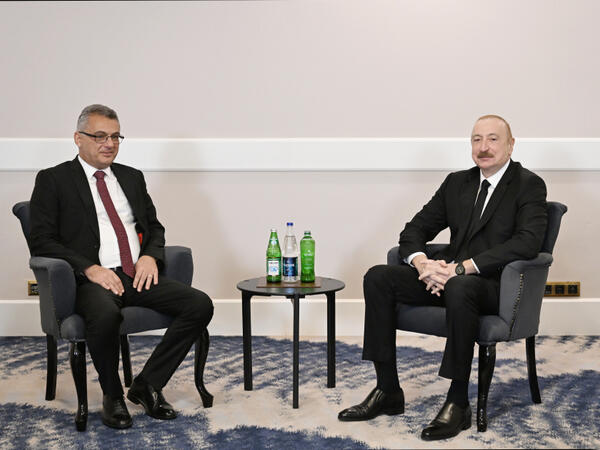 Azərbaycan Prezidenti İlham Əliyevin Antalyada Şimali Kipr Prezidenti ilə görüşü olub - <span class="color_red">FOTO</span>