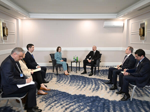 Prezident İlham Əliyevin Antalyada Moldova Prezidenti ilə görüşü olub - <span class="color_red">FOTO</span>