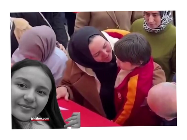 Ağlayan oğlunu təsəlli etdi: “Bacın cənnətə getdi” - <span class="color_red">VİDEO</span>