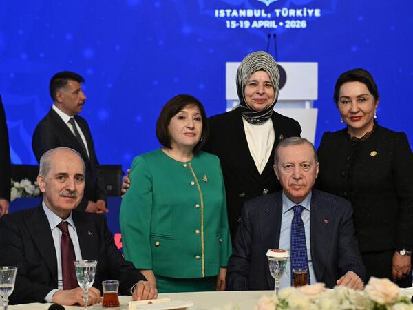 Sahibə Qafarova Türkiyə Prezidenti ilə görüşdə iştirak edib - <span class="color_red">FOTO</span>