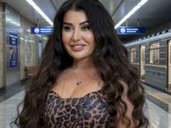 Rəqqasə Fatimə Bakı metrosunda görün neylədi - <span class="color_red">VİDEO</span>