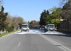 Bu gün paytaxtın 556 küçəsi yuyuldu - <span class="color_red">FOTO</span>
