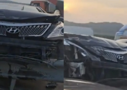 "Hyundai" "Vito" ilə toqquşdu