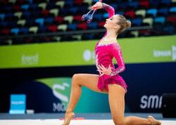 Bədii gimnastika üzrə Dünya kubokunun ikinci günü başa çatdı - <span class="color_red">FOTO</span>