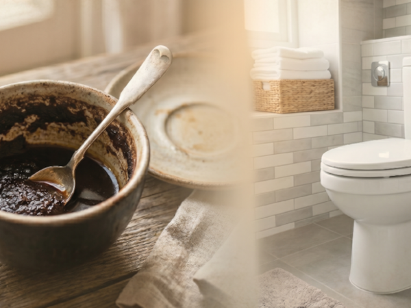 Unitaza qəhvə qalığı tökmək tövsiyə olunur