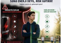 Azyaşlıların sağlamlığı risk altındadır: Energetik içkilərlə bağlı ciddi xəbərdarlıq