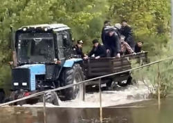 Zərdabda Kür daşdı - Vətəndaşlar belə xilas edildi - <span class="color_red">VİDEO - FOTO</span>