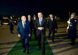 Latviya Prezidenti Azərbaycana rəsmi səfərə gəlib - <span class="color_red">FOTO</span>