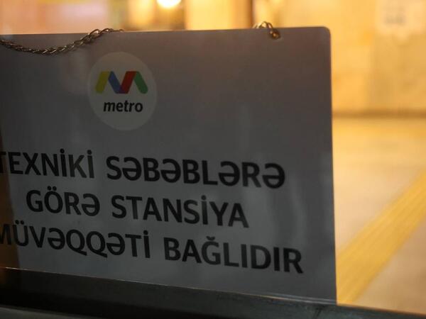 Bakı metrosu hazırda - <span class="color_red">VİDEO - FOTO</span>