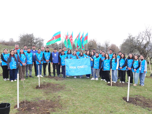 IDEA Gədəbəydə kütləvi ağacəkmə aksiyası təşkil edib - <span class="color_red">FOTO</span>