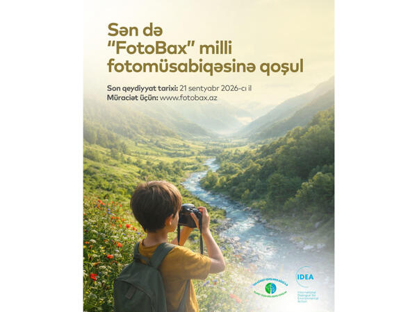Uşaqlar və yeniyetmələr üçün “FotoBax” milli fotomüsabiqəsi elan olunub
