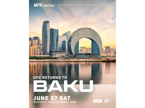 UFC Bakıya qayıdır - FOTO