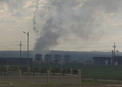 Ərbildə neft emalı zavodunda PARTLAYIŞ - <span class="color_red">VİDEO</span>