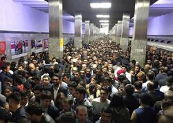 Bu gün metrodakı sıxlığın səbəbi NƏDİR?