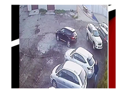 Ayı "parkovka"ya hücum etdi - Son anda ölümdən QURTULDU - <span class="color_red">VİDEO</span>