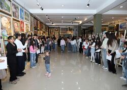 “Baharın rəngləri”adlı yaradıcılıq sərgiləri baş tutdu - <span class="color_red">FOTO</span>