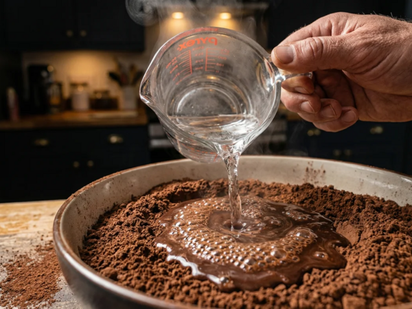 Keks xəmirinə əlavə edilən qaynar su möcüzə yaradır