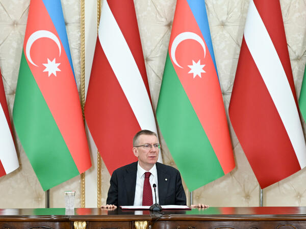 Prezident Edqars Rinkeviçs: Latviya ilə Azərbaycan strateji tərəfdaş ölkələrdir