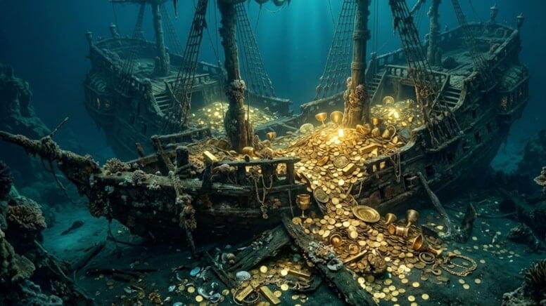 20 milyard dollarlıq xəzinə: Qızıl dolu gəmi üçün robotlar dövrədə -