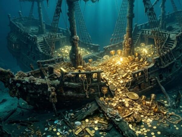 20 milyard dollarlıq xəzinə: Qızıl dolu gəmi üçün robotlar dövrədə - <span class="color_red">FOTO</span>