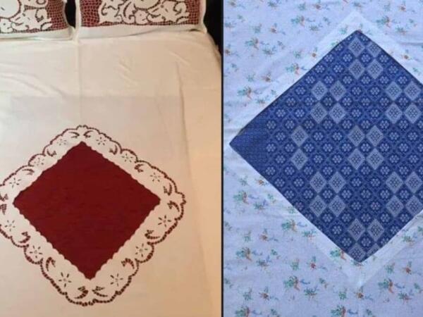 Köhnə yorğan üzlərinin ortasındakı brilliant dəlik məhz buna görə imiş