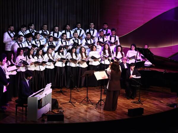Cahangir Cahangirov adına Xor kollektivinin konsert proqramı Ramiz Mustafayevin və Zakir Bağırovun yubilleylərinə həsr olunub - <span class="color_red">FOTO</span>