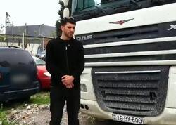 Narkotik çəkib yük maşını sürdü - Həbs edildi